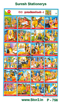 63 naayanmargal 1-Picture Chart No.-756