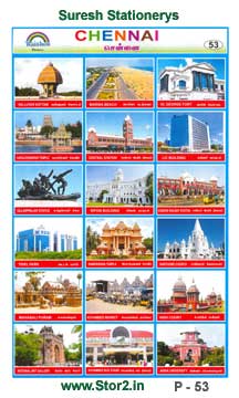 Chennai - Picture Chart No - 53