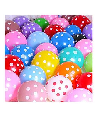 Dotted Baloons - Big - Pack of 20