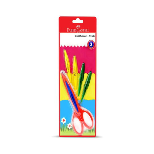 Faber Castell - Craft Scissors - 3 Cuts