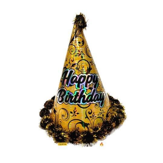 Birthday Metalic Ball Cap