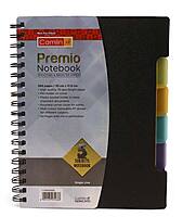 Camlin - Premio -Spiral - Ruled -5 Subject Notebook - 300p