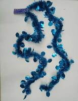 Party Decor Glittering Leaves Garlands