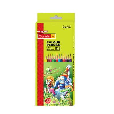 Camlin - Colour Pencils - Long Size