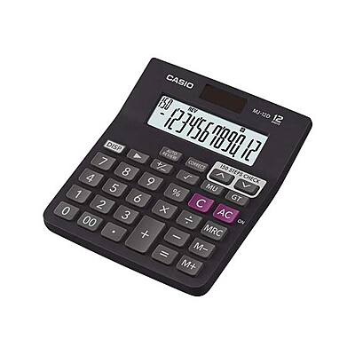 Casio - Calculator - MJ - 12D - BK