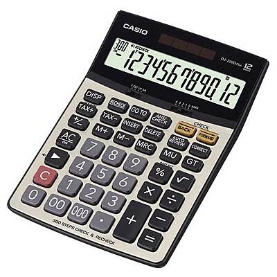 Casio - Calculator - DJ - 220D - Plus