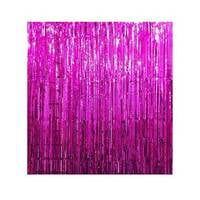 Metallic Foil Fringe Curtain - 6Ft x 6Ft