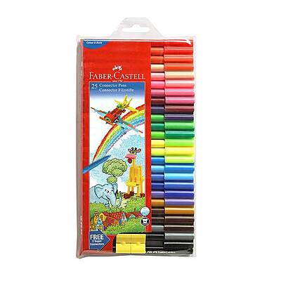 Faber-Castell - 25 Shades Connector Sketch Pens