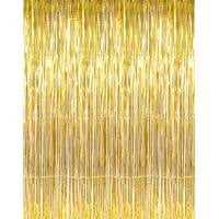 Metallic Foil Fringe Curtain - 6Ft x 6Ft