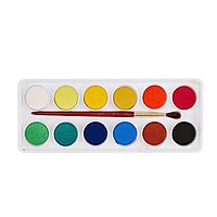 Camel Student Water Color Cakes - 12 Shades