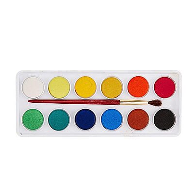 Camel Student Water Color Cakes - 12 Shades