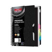 Luxor-Converge-5 Subject - Spiral Notebook -300pages