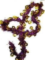 Party Decor Glittering Leaves Garlands